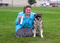 Sarah and Panda 4th place Juniors May 2009 Denton KC